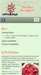 Mobile Screenshot of andersonorchard.com